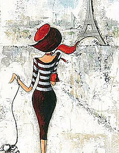 Paint by Numbers - Stroll in Paris