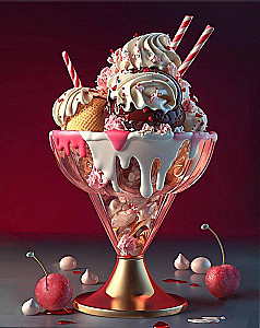 Diamond Painting - Ice Cream Fantasy