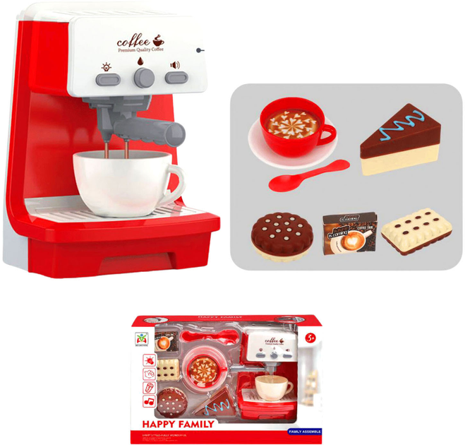 Spēļu komplekts - Kafijas automāts ar aksesuāriem