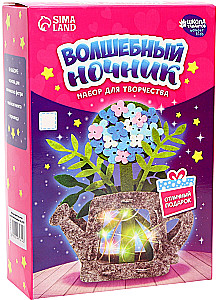 Craft Set, Felt Night Light - Flowers
