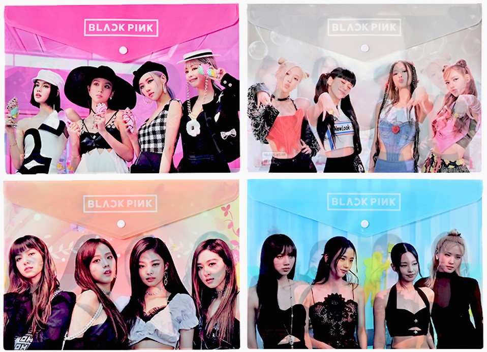 Kancelejas mapes - Blekpinks