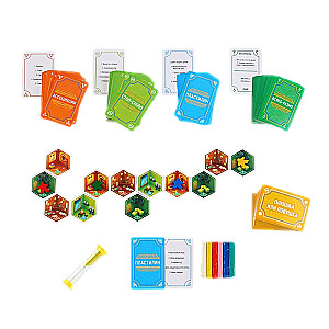 Board game for explaining words PARTY QUEST: Sculpt, name associations, speak