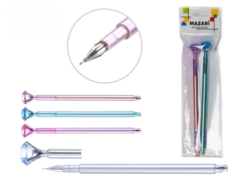 Beverly Gel Pen Set, Black, 2 pcs, 0.5mm