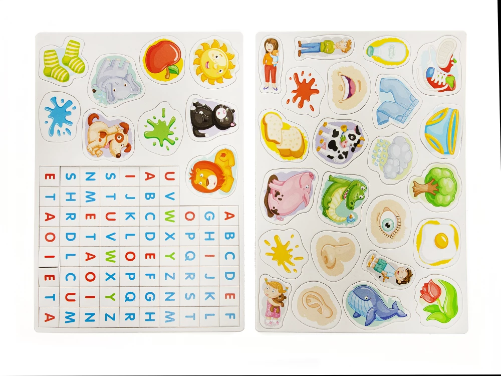Magnetic Stories - Learning English, version without a magnetic board