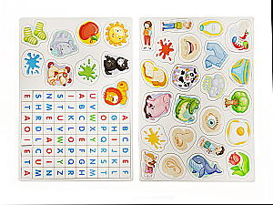 Magnetic Stories - Learning English, version without a magnetic board