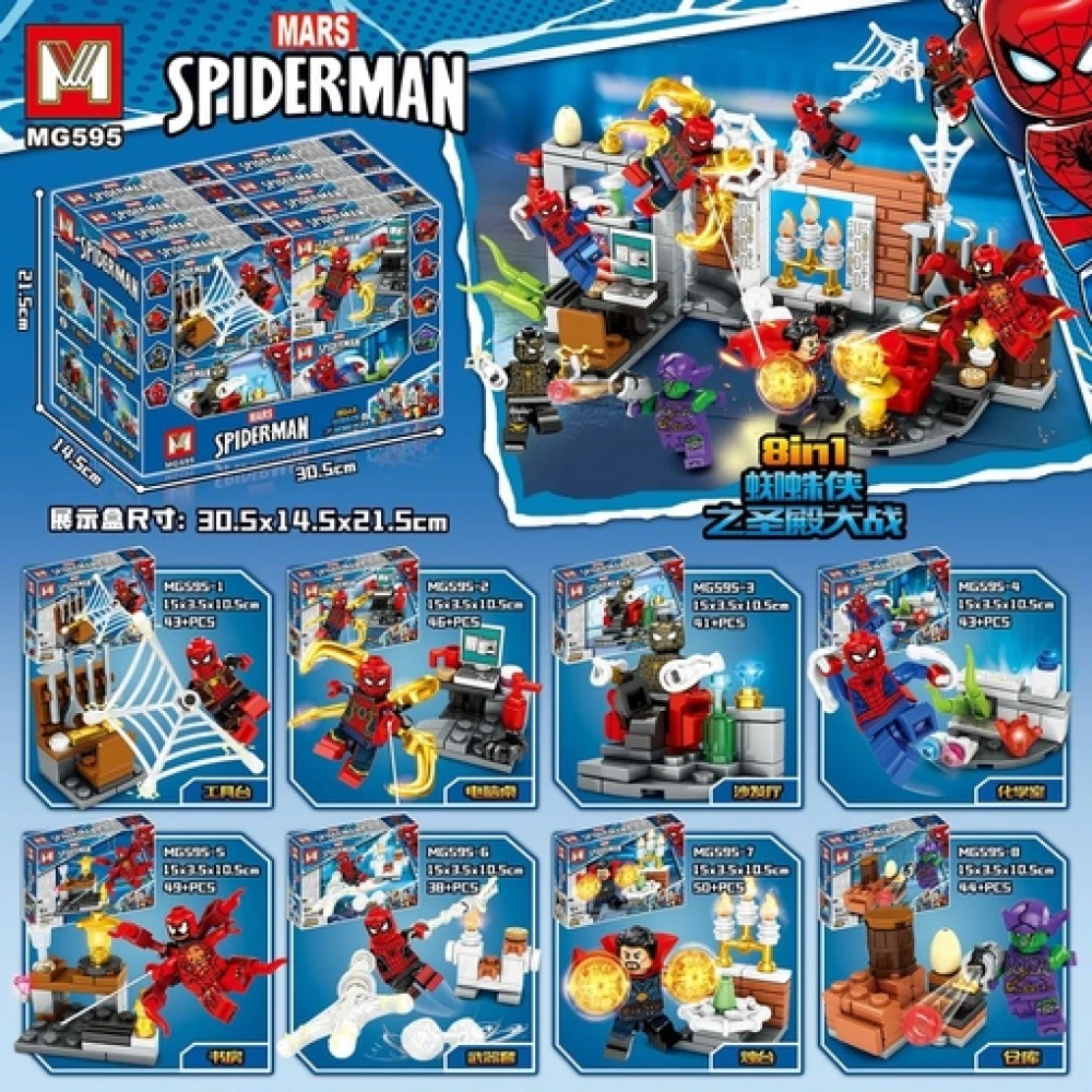 Spider-Man Constructor. 480 pieces