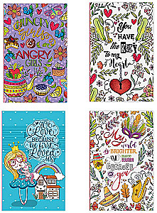 Notepad 105x165 mm, assorted