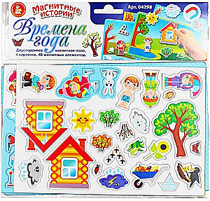 Magnetisches Spiel - Jahreszeiten