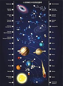 Set of Cards for the Educational Electric Quiz - All About Everything