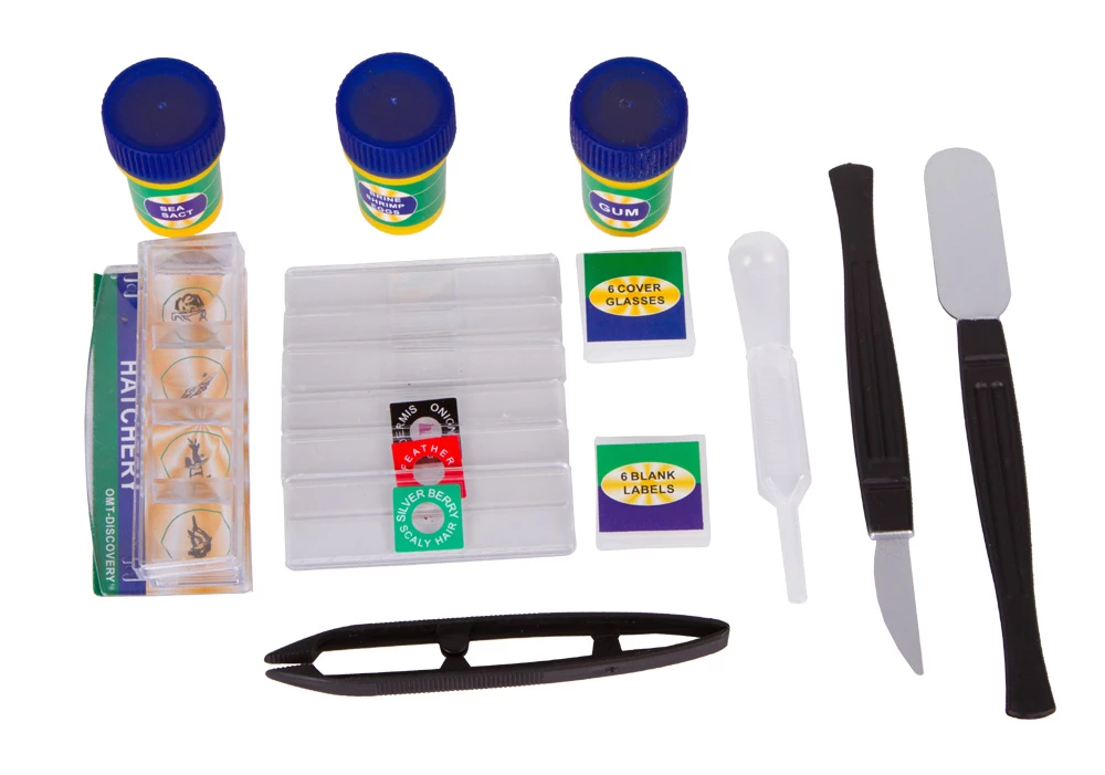 Levenhuk LabZZ M2 Children's Microscope with Experiment Set Included