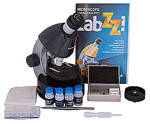 Levenhuk LabZZ M101 Children's Microscope Gray. Comes with an experiment set
