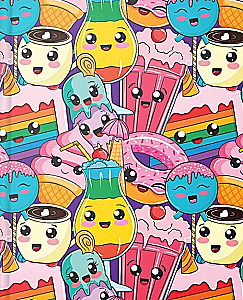 Positive Mood Notebook - I LOVE ANIME
