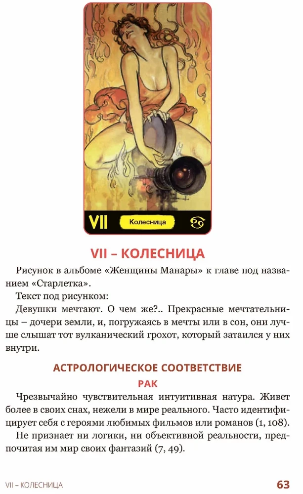 Erotic Tarot of Manara. The Body as a Reflection of True Desires