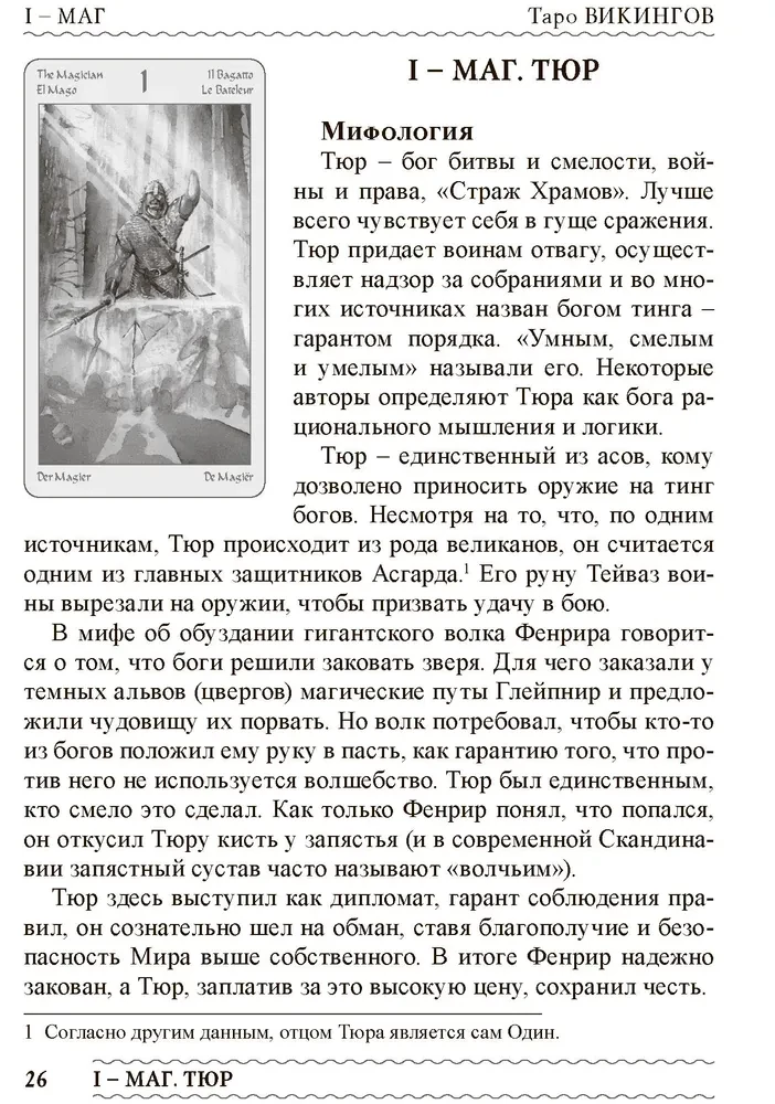 Viking Tarot. Legends of the North