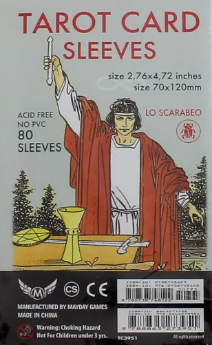 Protective Plastic Booklet-Case for Tarot