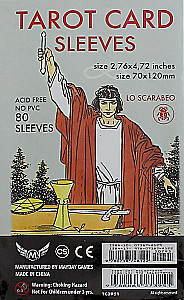 Protective Plastic Booklet-Case for Tarot
