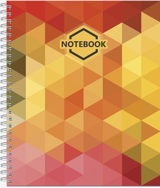 Notes A5 Jasne biuro (4 wzory)