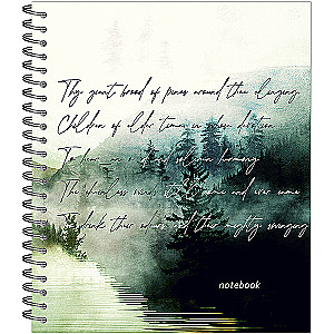 A5 Notebook Misty Landscapes