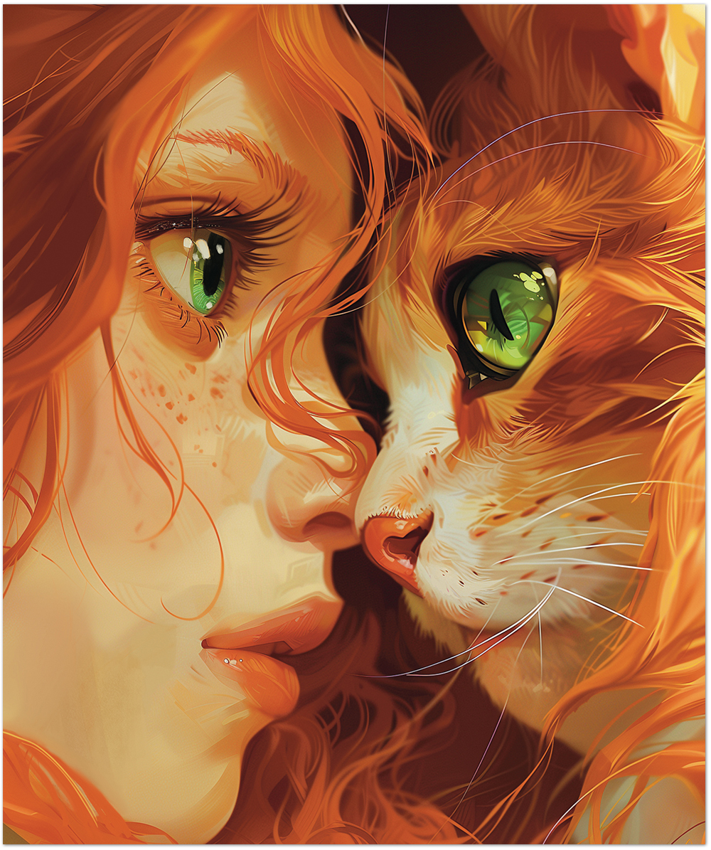 Notatnik A5 Koty anime (4 wzory)