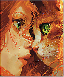 A5 Notebook Anime cats (4 designs)