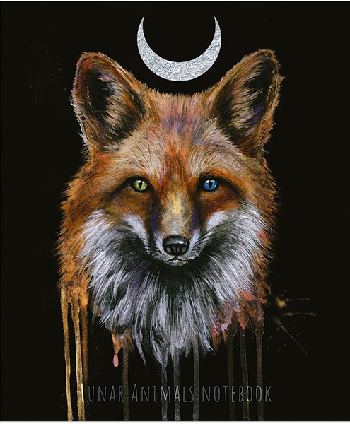 Notatnik A5 Lunar ciemne Zwierzęta
