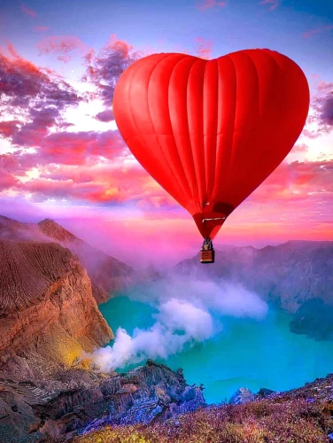 Paint by Numbers - Hot Air Balloon