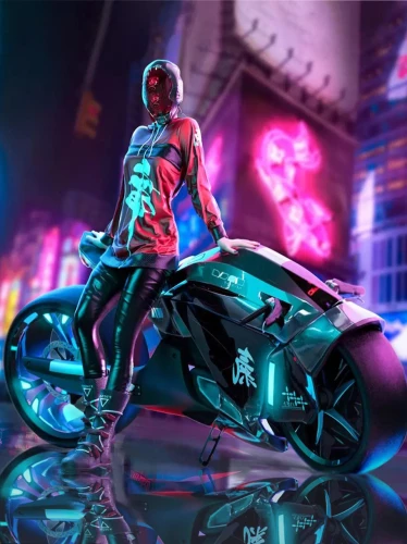 Paint by Numbers - In the Cyberpunk Style