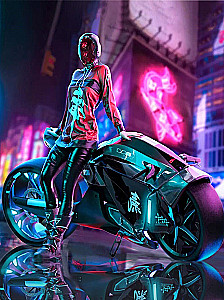 Paint by Numbers - In the Cyberpunk Style