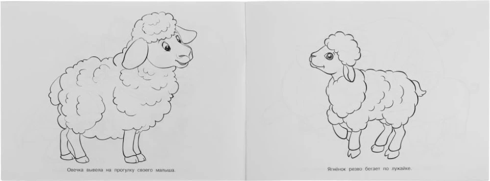 Coloring Book - Moms and Babies