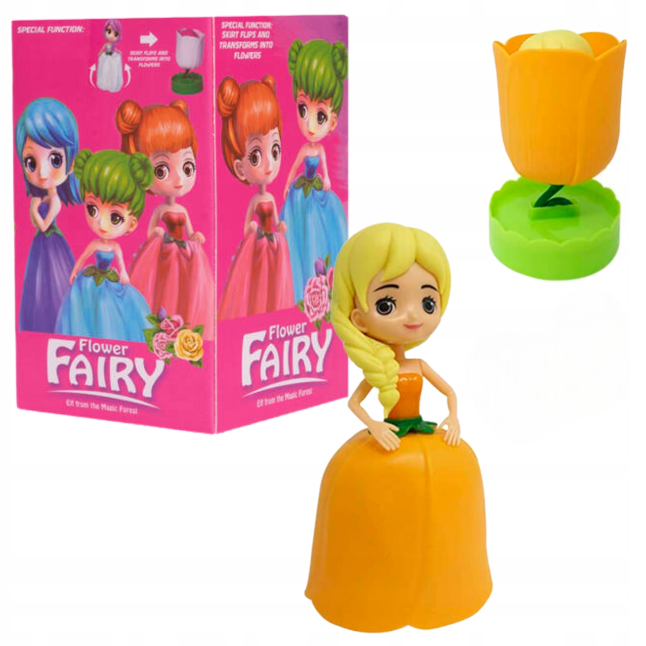 Ziedu lelle. Ziedu feja (asorti)