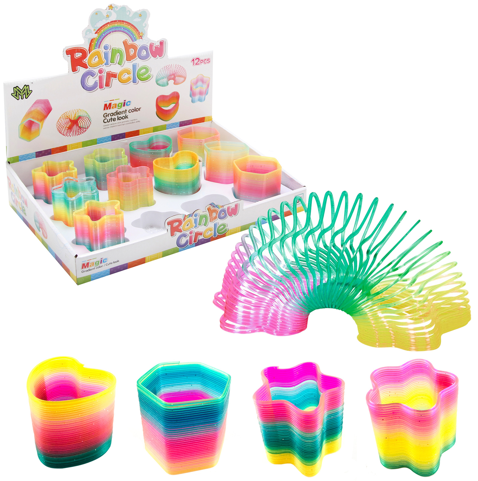 Spiralė - Vaivorykštė (asorti)