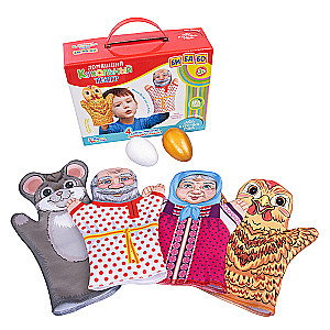 Home Puppet Theater - Chicken Ryaba