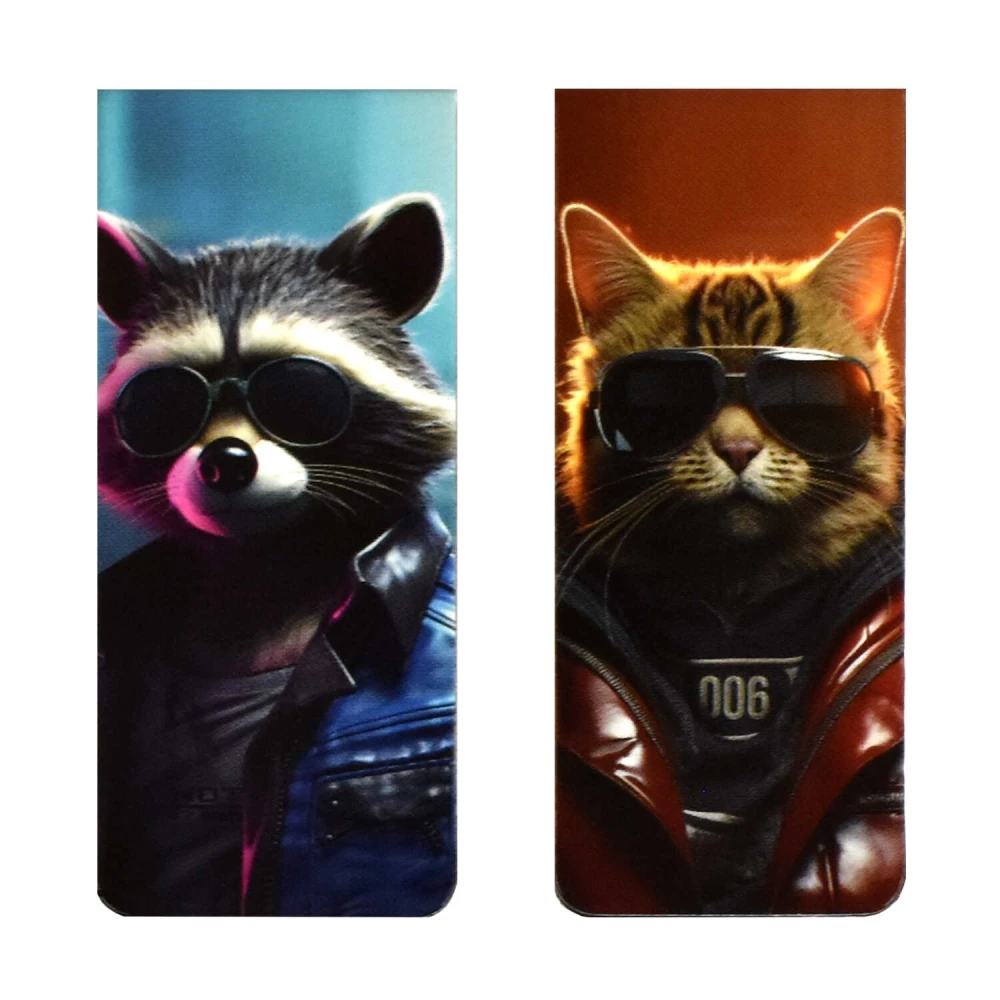 Magnetic Bookmarks Set - Urban Animals