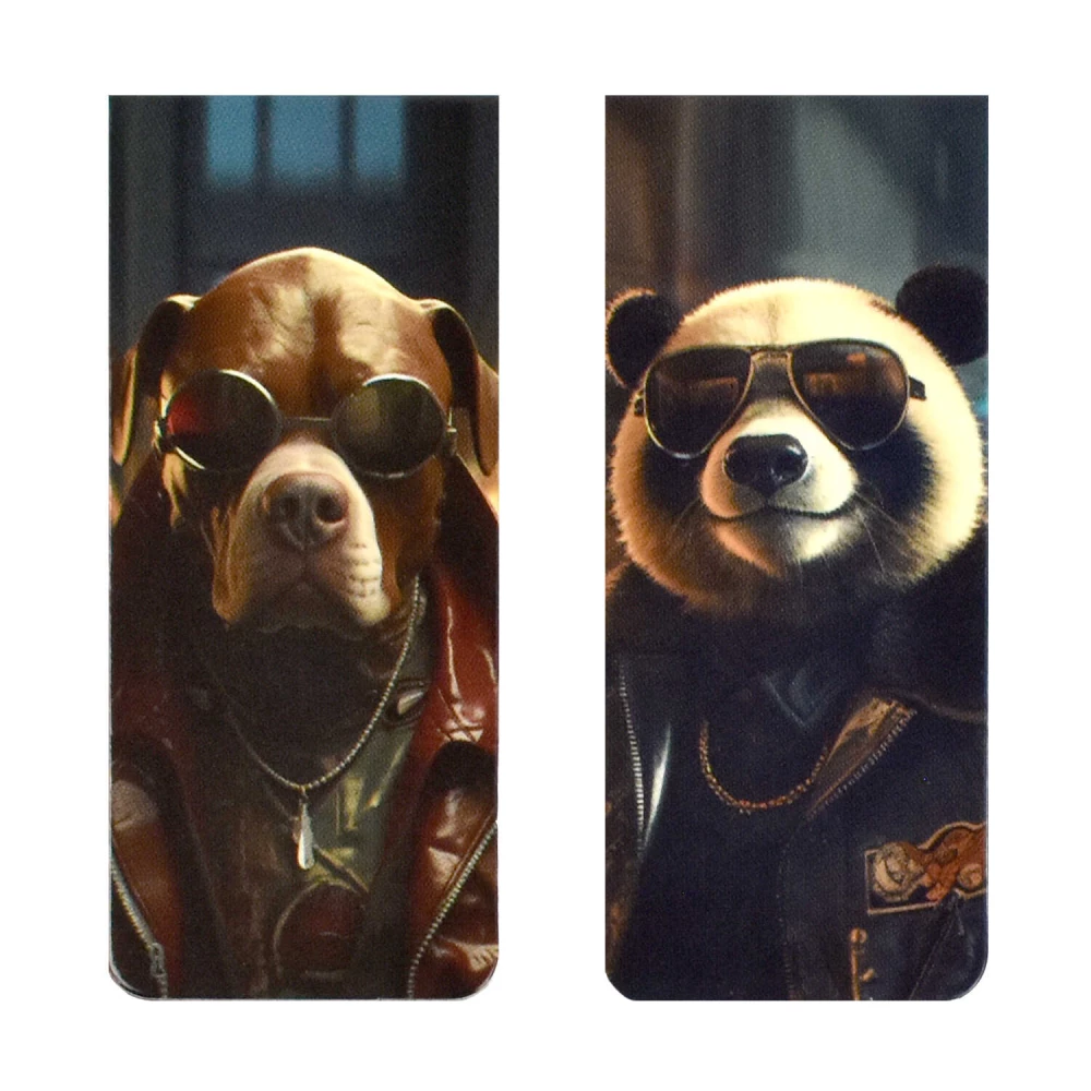 Magnetic Bookmarks Set - Urban Animals