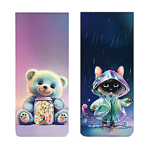 Magnetic Bookmarks Set - Cute Animals
