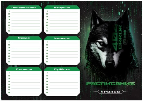 Class Schedule - Cyber Animals