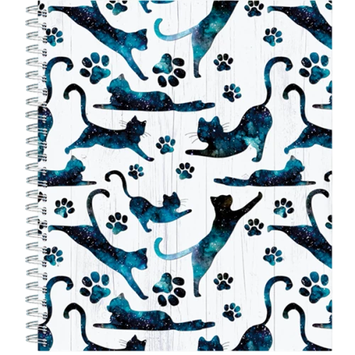 Common Notebook - Cosmic Cats (4 Designs)