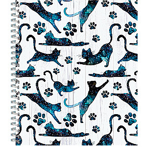 Common Notebook - Cosmic Cats (4 Designs)