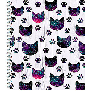 Common Notebook - Cosmic Cats (4 Designs)