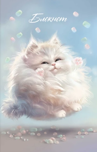 Notebook - Fluffy Cat