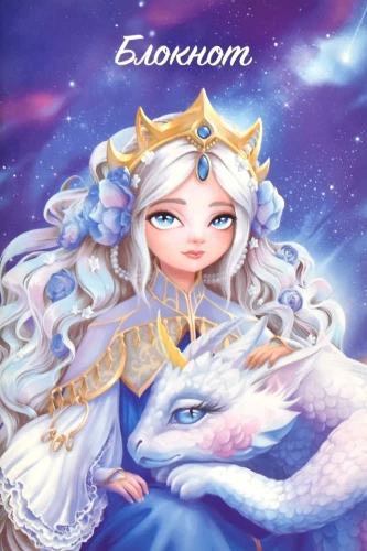 Notebook - Princess with a Dragon