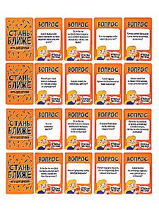 Board game - Get Closer. A game for friends