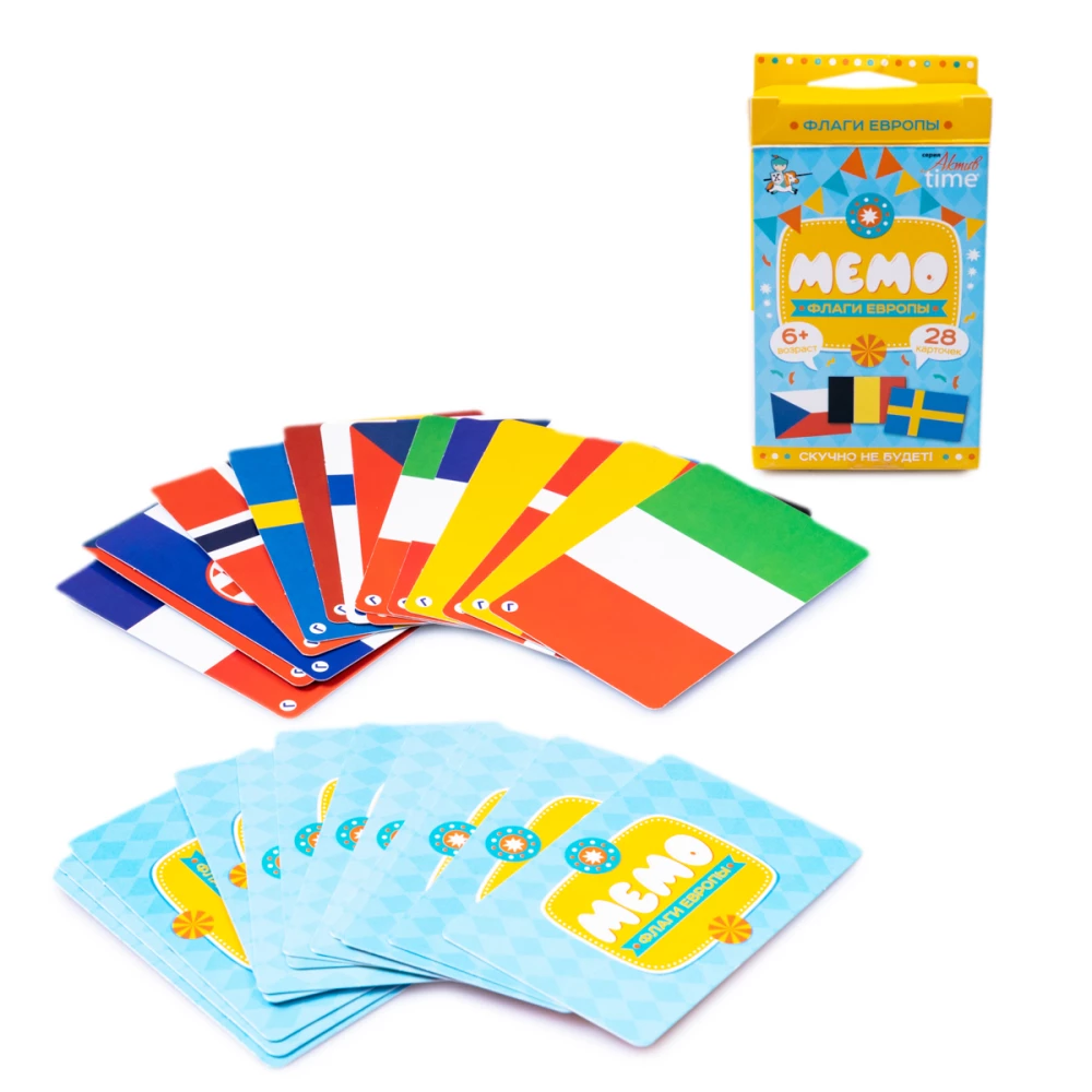 Gra planszowa - Memo. Flagi (Europa)