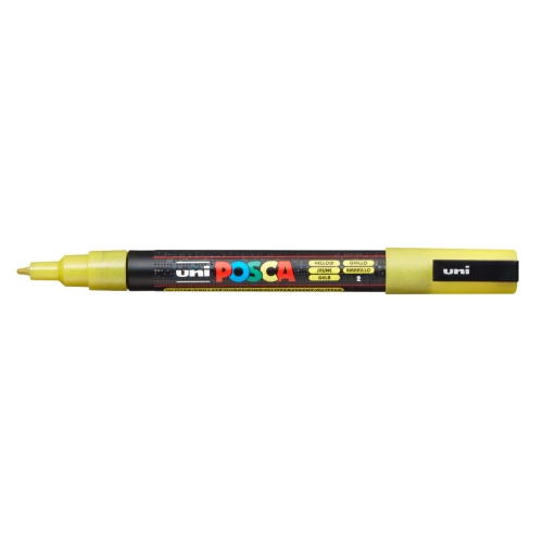UNI Posca PC-3ML Marker, Blue with Glitter (2)
