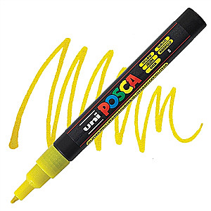 UNI Posca PC-3ML Marker, Blue with Glitter (2)