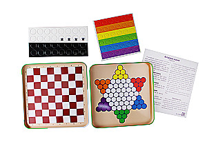 Magnetic Game - Checkers. Chinese Checkers