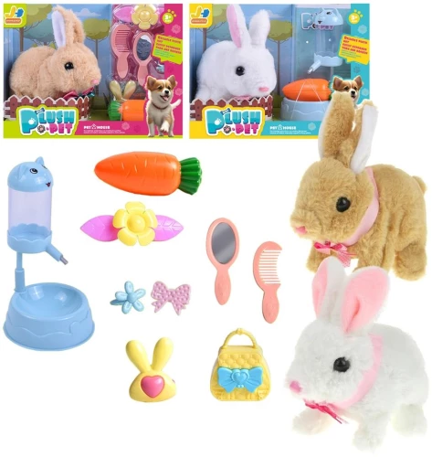 Battery-operated Rabbit with Accessories