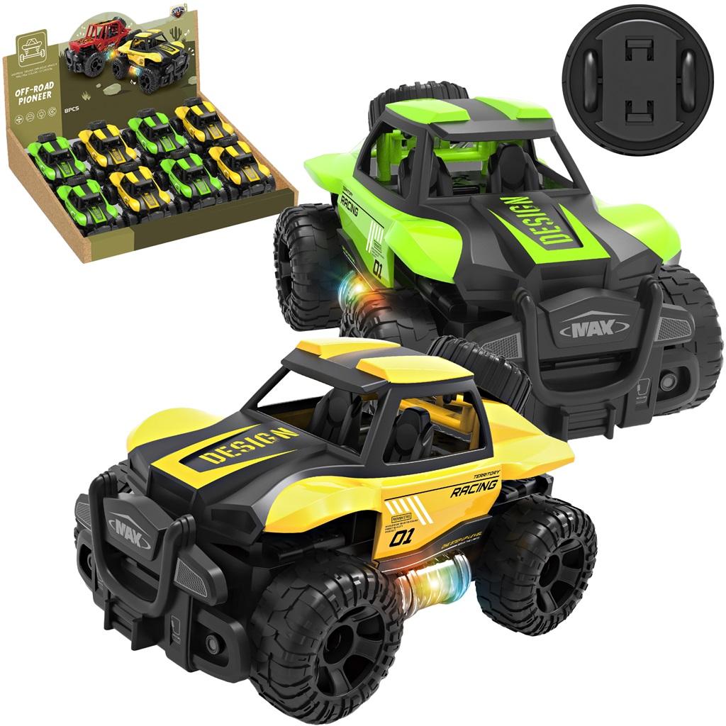 Off-road sports car with light and sound, mix