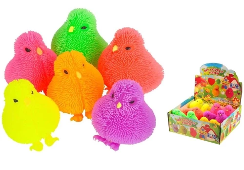 Glow Stress Toy - Colorful Chicks, mix