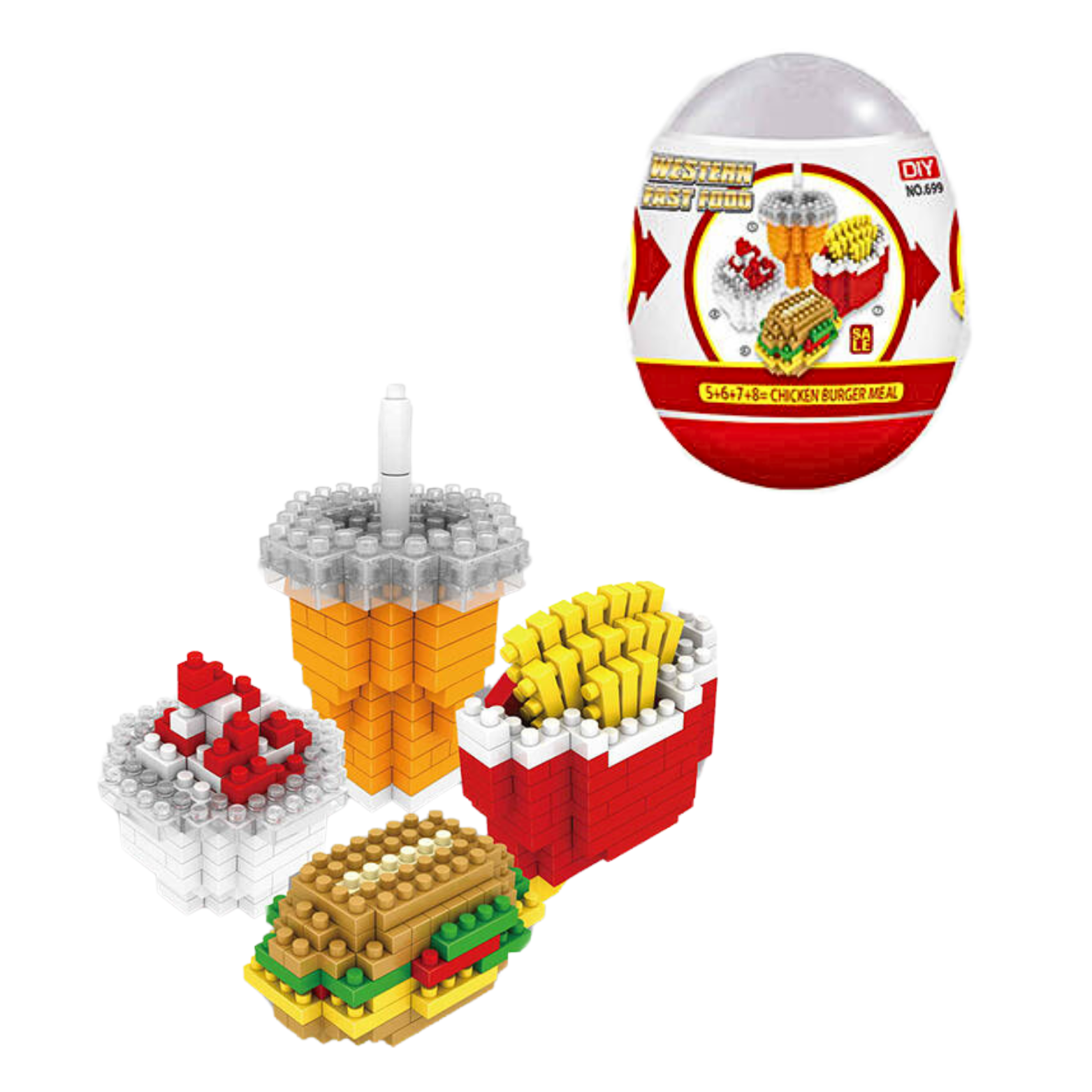 Mini Constructor - Fast Food 12in1